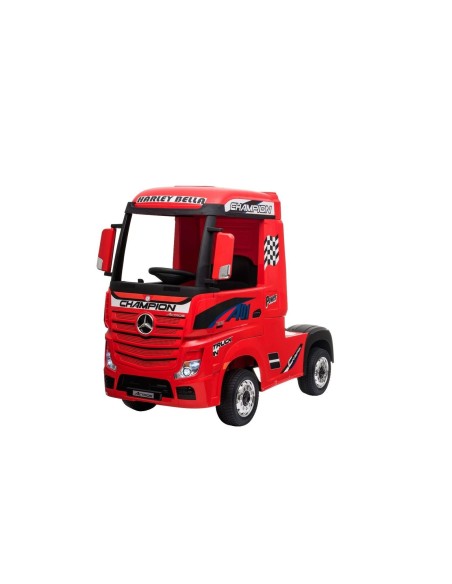 Camion mercedes benz actros rosso 12V LAMHL358-2 Globo | Futurartshop.com