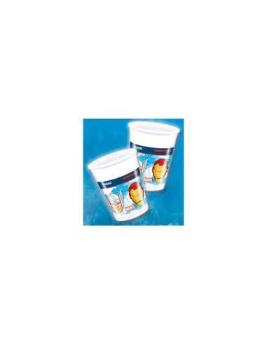 Bicchieri in pvc, Avengers di 200 ml 8 pz COMCMG82786 Como Giochi  | Futurartshop.com