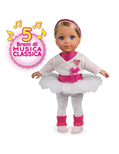 My love - Giulia ballerina white dress GRAGG-71153 Grandi giochi | Futurartshop.com