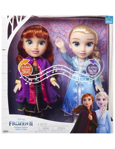 Frozen 2 - Dolls Elsa and Anna singers GIOFRN90000 Giochi Preziosi | Futurartshop.com