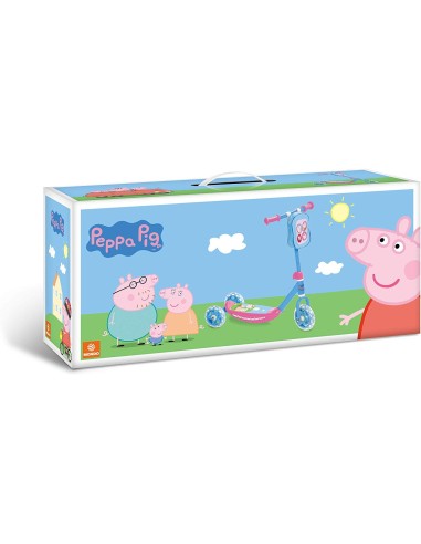 Peppa Pig scooter, 3 wheels MON28181 Mondo | Futurartshop.com