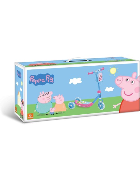 Peppa Pig monopattino 3 ruote MON28181 Mondo | Futurartshop.com
