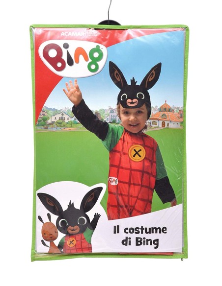 Bing Coniglietto Costume 4-5 anni CIA11280.4-5 Carnival Toys | Futurartshop.com