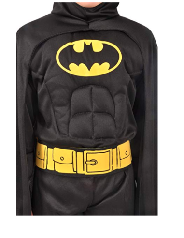Batman costume with muscles 3-4 years CIA11671.3-4 Carnival Toys | Futurartshop.com