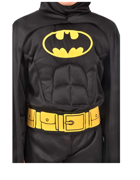 Batman costume with muscles 5-7 years CIA11671.5-7 Carnival Toys | Futurartshop.com