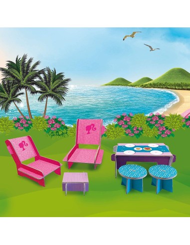 Barbie Malibu House with doll LIS76932 Lisciani | Futurartshop.com