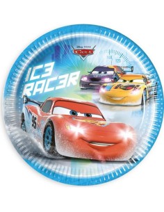 Cars Ice - 8 plates-paper 20 cm STE99584835 New Bama Party | Futurartshop.com