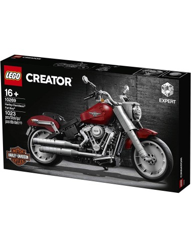Lego 10269 - Harley-Davidson fat boy LEG6250894 Lego | Futurartshop.com