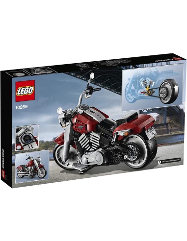 Lego 10269 - Harley-Davidson fat boy LEG6250894 Lego | Futurartshop.com
