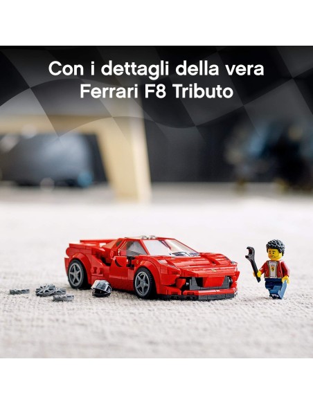 Lego 76895 - Ferrari F8 tribute LEG6289089 Lego | Futurartshop.com
