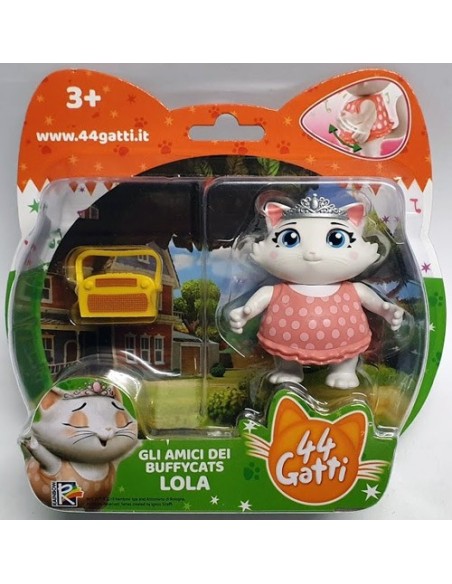 44 Gatti - Personaggio Lola con stereo SIM7600180109/34105 Simba Toys | Futurartshop.com