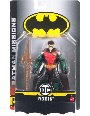 DC Comics - Personaggio Robin TOYFVM78/FVM82 Mattel | Futurartshop.com