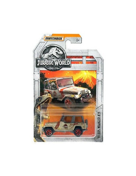 Jurassic-World - Vehicle 93 Jeep Wrangler 29 TOYFMW90/FMX24 Mattel | Futurartshop.com