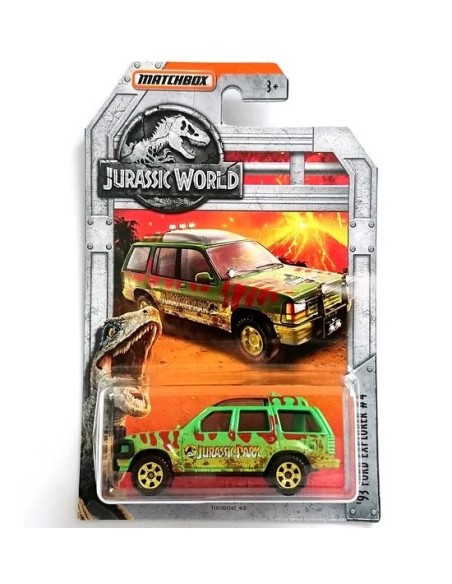 Jurassic World - Veicolo 93 Ford explorer 4 TOYFMW90/FMX26 Mattel | Futurartshop.com