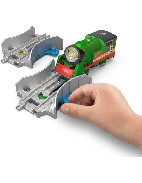 Thomas -Trenino Trackmaster Turbo velocità Percy TOYFPW68/FPW70 Mattel | Futurartshop.com
