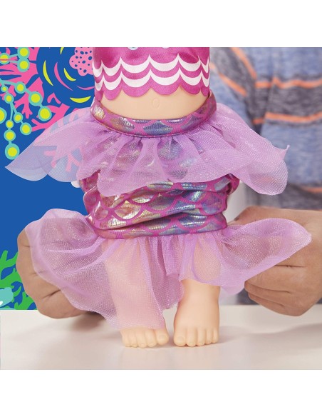 Baby Alive Bambola magica sirena capelli rossi TOYE4410ES01 Hasbro | Futurartshop.com