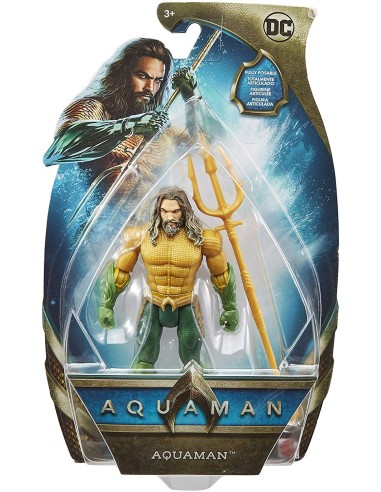 Aquaman - Personaggio base Aquaman TOYFWX59/FWX60 Mattel | Futurartshop.com