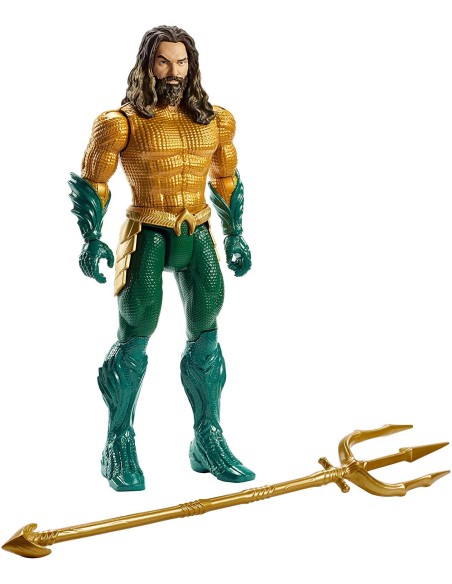 Aquaman - Personaggio base Aquaman TOYFWX59/FWX60 Mattel | Futurartshop.com