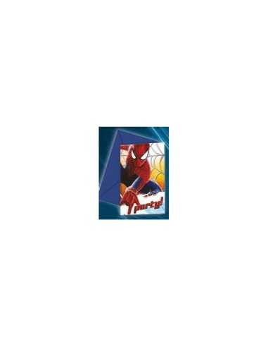 Invito con busta 6 biglietti , Spiderman  COMCMG82946 Como Giochi  | Futurartshop.com