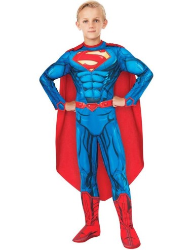 SuperMan Costume classic muscle 8-10 RUBIT881367-L Rubies | Futurartshop.com