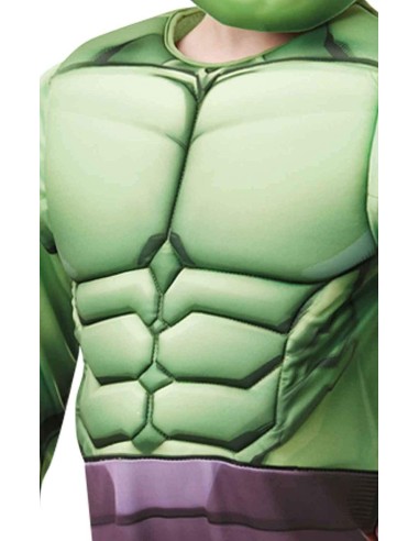 Avengers Hulk Costume deluxe with muscles 5-6 years RUBIT640839-M Rubies | Futurartshop.com