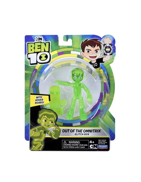 Ben 10 - Personaggio Out of the Omnitrix - Glitch Ben GIOBEN47000/2 Giochi Preziosi | Futurartshop.com