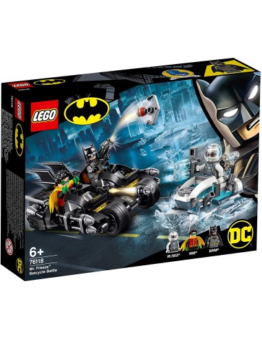Lego 76118 battle on the bat-cycle with mr.freeze LEG6251453 Lego | Futurartshop.com