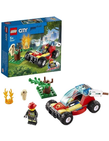 Lego 60247 fire in the forest LEG6288826 Lego | Futurartshop.com