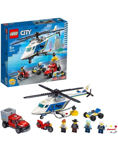 Lego 60243 chase on the police helicopter LEG60243 Lego | Futurartshop.com