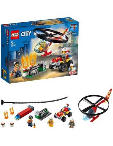 Lego 60248 helicopter of the fire brigade LEG6288828 Lego | Futurartshop.com