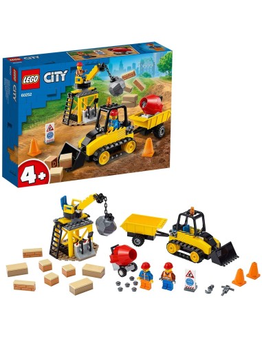 Lego 60252 bulldozer from the construction site LEG6288836 Lego | Futurartshop.com