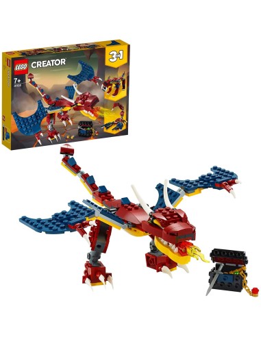 Lego 31102 drago di fuoco LEG6288725 Lego | Futurartshop.com
