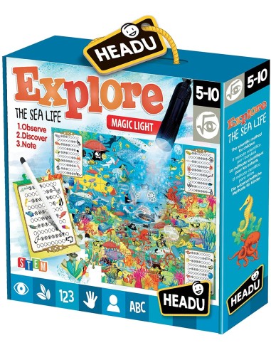 Explore the sea life HEAIT22311 Headu | Futurartshop.com