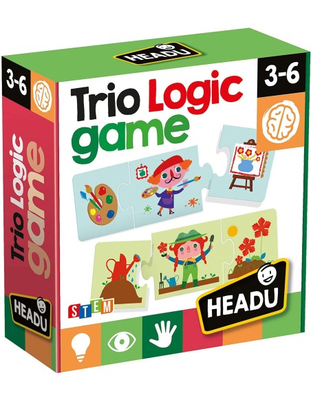 Trio logic game HEAIT20782 Headu | Futurartshop.com