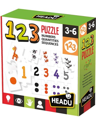 123 puzzle HEAIT21093 Headu | Futurartshop.com