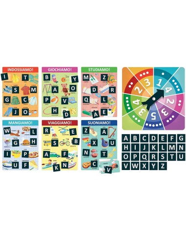 La grande tombola ABC HEAIT22410 Headu | Futurartshop.com