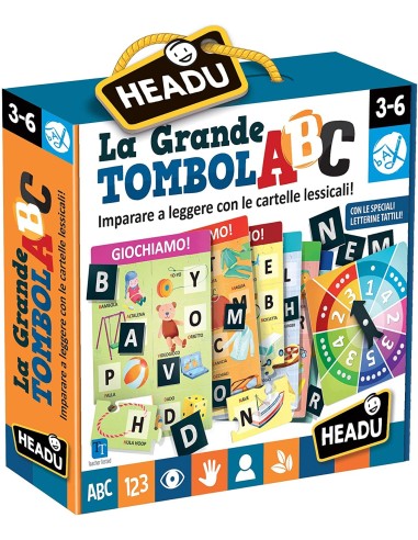 La grande tombola ABC HEAIT22410 Headu | Futurartshop.com