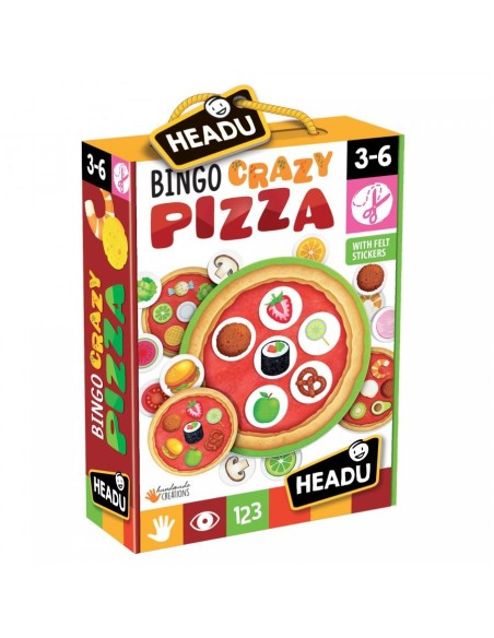 Bingo crazy pizza HEAIT21611 Headu | Futurartshop.com