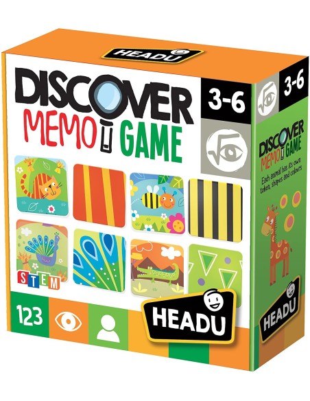 Discover memo game HEAIT20713 Headu | Futurartshop.com