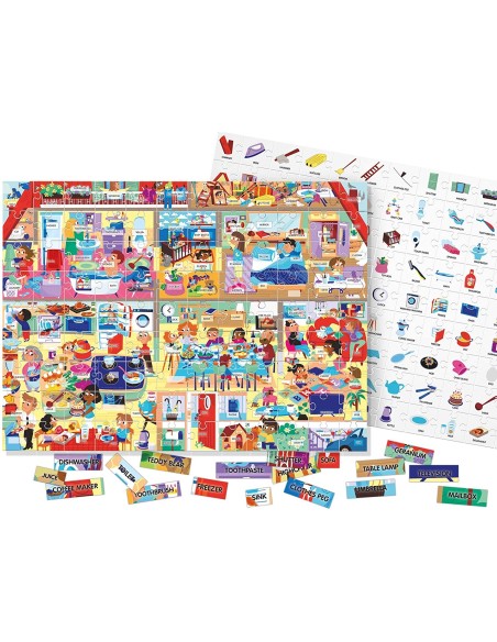 Easy english 100 words my house HEAIT23158 Headu | Futurartshop.com
