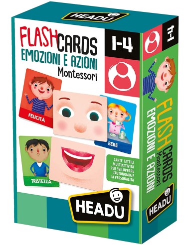 Flashcards montessori emotions and actions HEAIT23103 Headu | Futurartshop.com