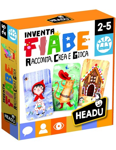Inventa fiabe racconta, crea e gioca HEAIT22960 Headu | Futurartshop.com