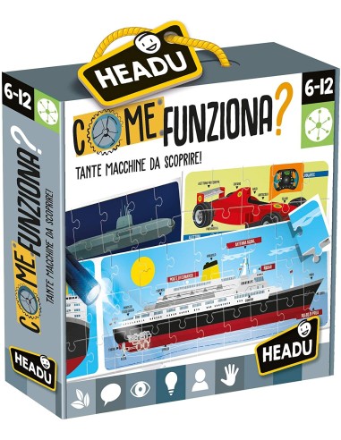 Come funzionano i mezzi di trasporto HEAIT24100 Headu | Futurartshop.com