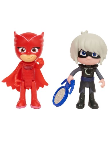 Pj masks personaggi gufetta e luna con luci WON24810/3 Giochi Preziosi | Futurartshop.com
