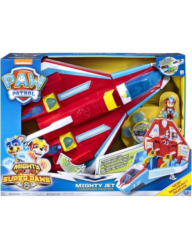 Paw patrol super paws vehicle jet command center with lights and sounds WON20115649 Spin master | Futurartshop.com