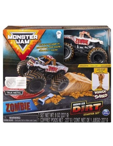 Monster jam dirt starter set con macchina 2 modelli WON6045198 Spin master | Futurartshop.com