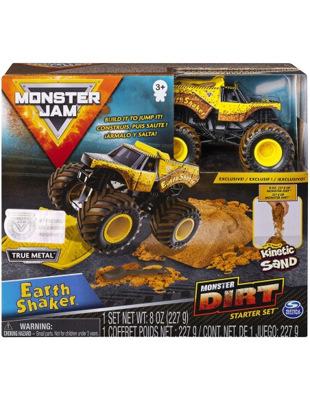Monster jam dirt starter set con macchina 2 modelli WON6045198 Spin master | Futurartshop.com
