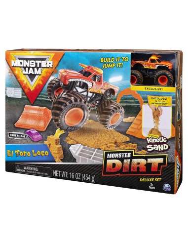Monster jam dirt deluxe set con veicolo el toro loco WON6044986/20116025 Spin master | Futurartshop.com
