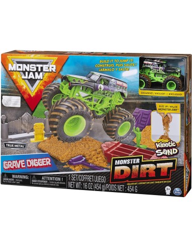 Monster jam dirt deluxe set with vehicle-grave digger WON6044986/20116024 Spin master | Futurartshop.com