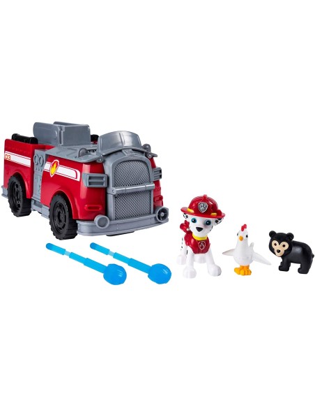 Paw patrol marshall ride n rescue trasforming fire truck WON20116041 Spin master | Futurartshop.com